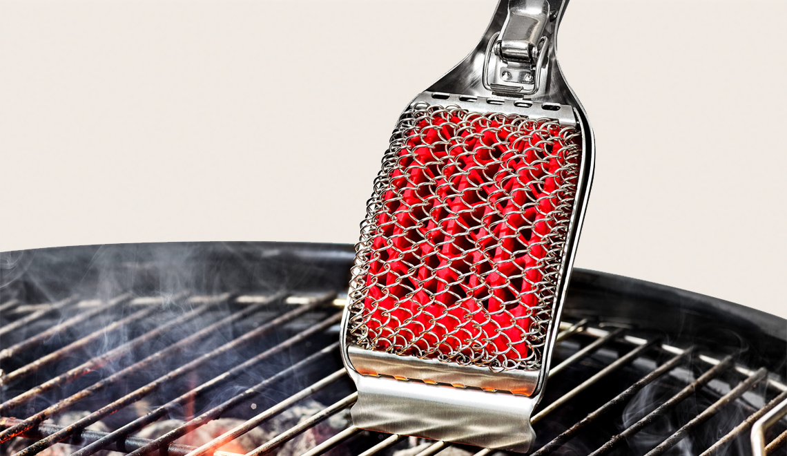 De BBQ schoonmaken