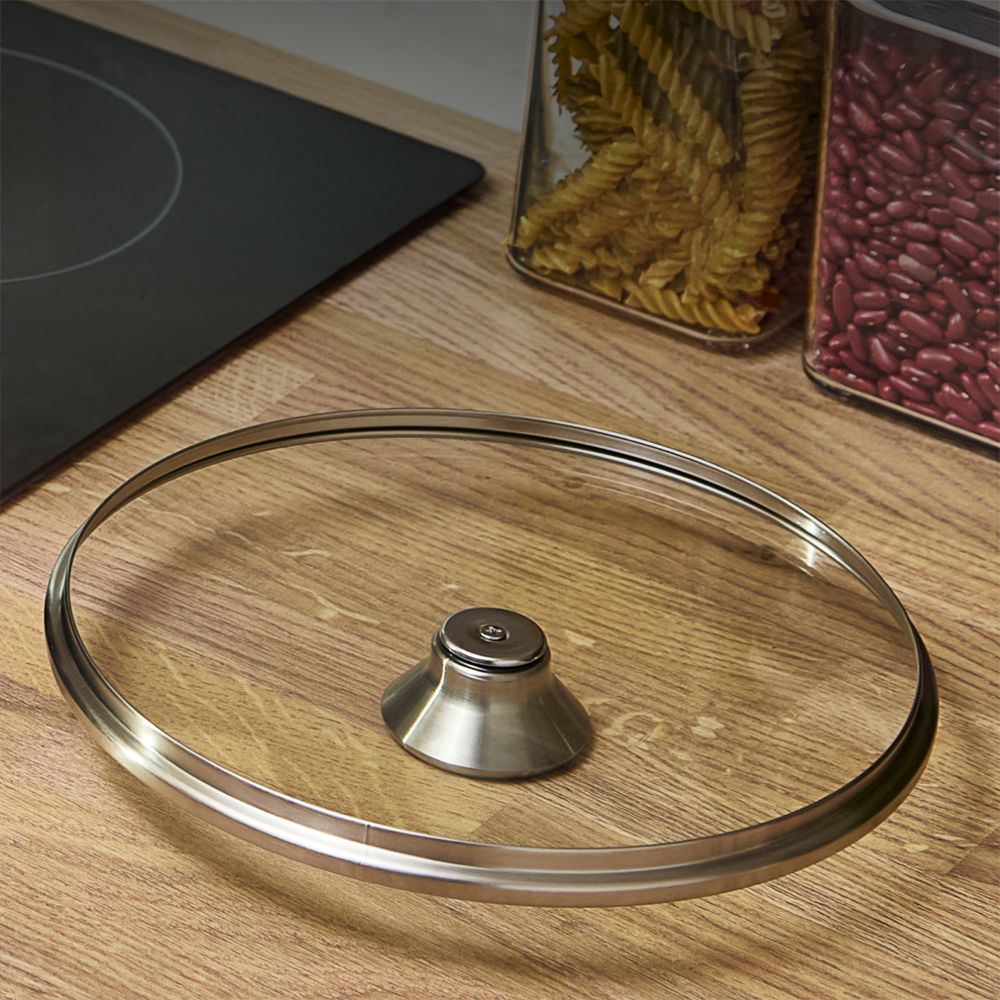 Deksel van Gehard Glas