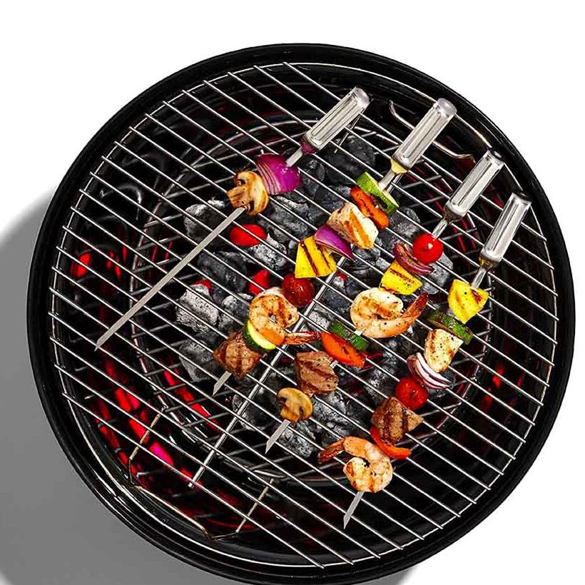 OXO 6 RVS BBQ-Pennen