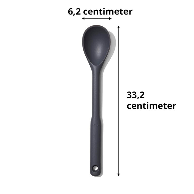 OXO Grijze Siliconen Lepels