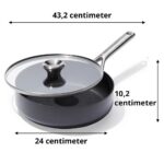 OXO Hapjespan Ceramic Pro 24 cm afmetingen