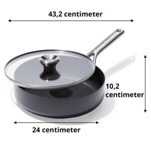 OXO Hapjespan Ceramic Pro 24 cm afmetingen