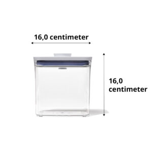 OXO POP Containers 2.0 Rechthoek Laag 1,6 liter