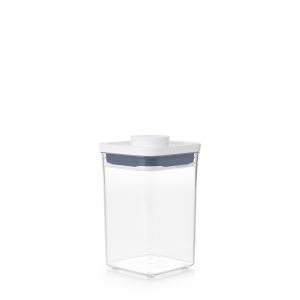 OXO Pop Container Klein Vierkant Laag 1,1 liter