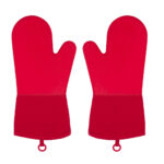 OXO Set van 2 rode ovenwanten