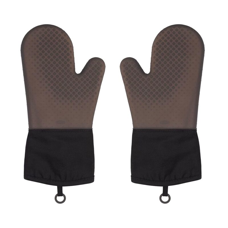 OXO Set van 2 zwarte ovenwanten