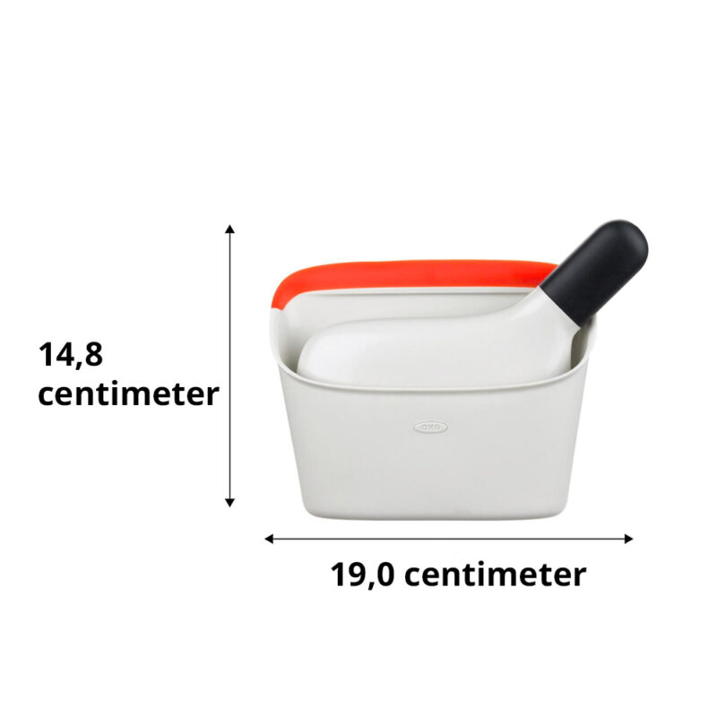 OXO Stoffer en Blik Compact