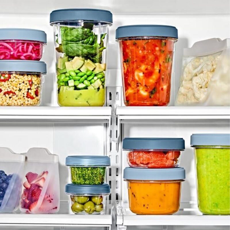 OXO Twist and Stack Bewaardoos koelkast