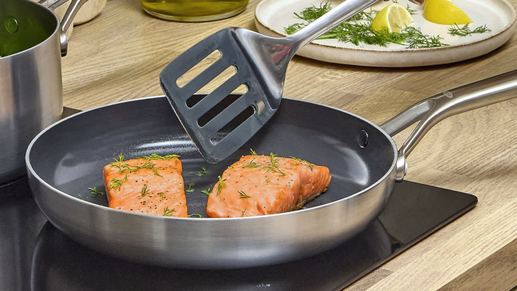 RVS Keramische pan