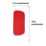 Vervangmop voor OXO Spraymop 19,5 cm
