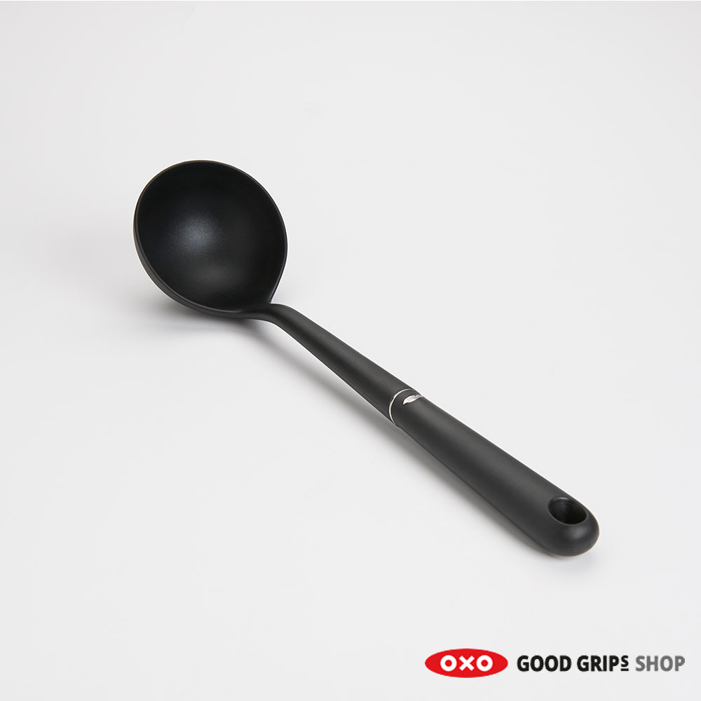 OXO Soeplepel Zwart Nylon