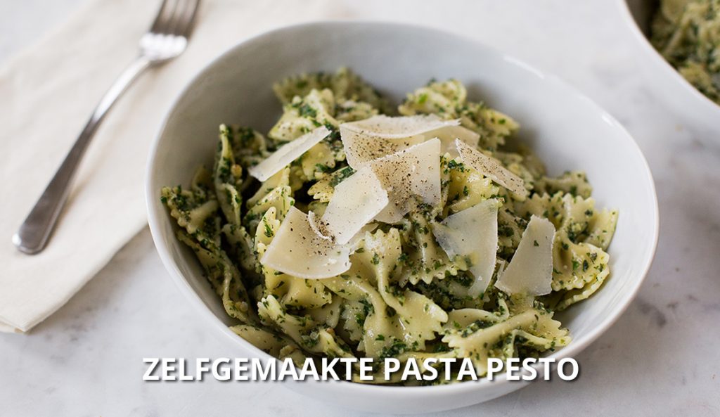 zelfgemaakte-pasta-pesto